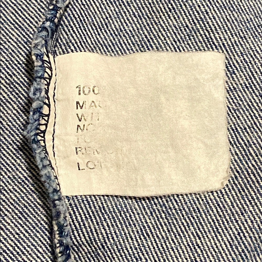 Vintage Sunbelt Blue Denim Jacket - Picture 11 of 12